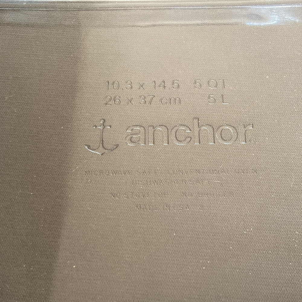 Anchor 5 Quart Baking Dish - Picture 3 of 5